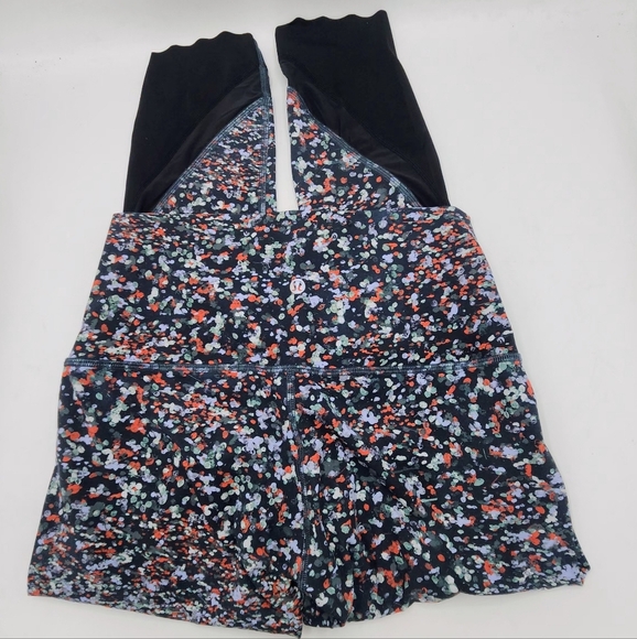 Lululemon Wunder Under High-Rise Crop 23" Tight In Scallop Water Blossom Size 6 - Picture 5 of 16